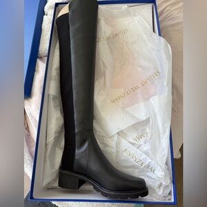 Stuart Weitzman  Black Over-the-Knee Boots